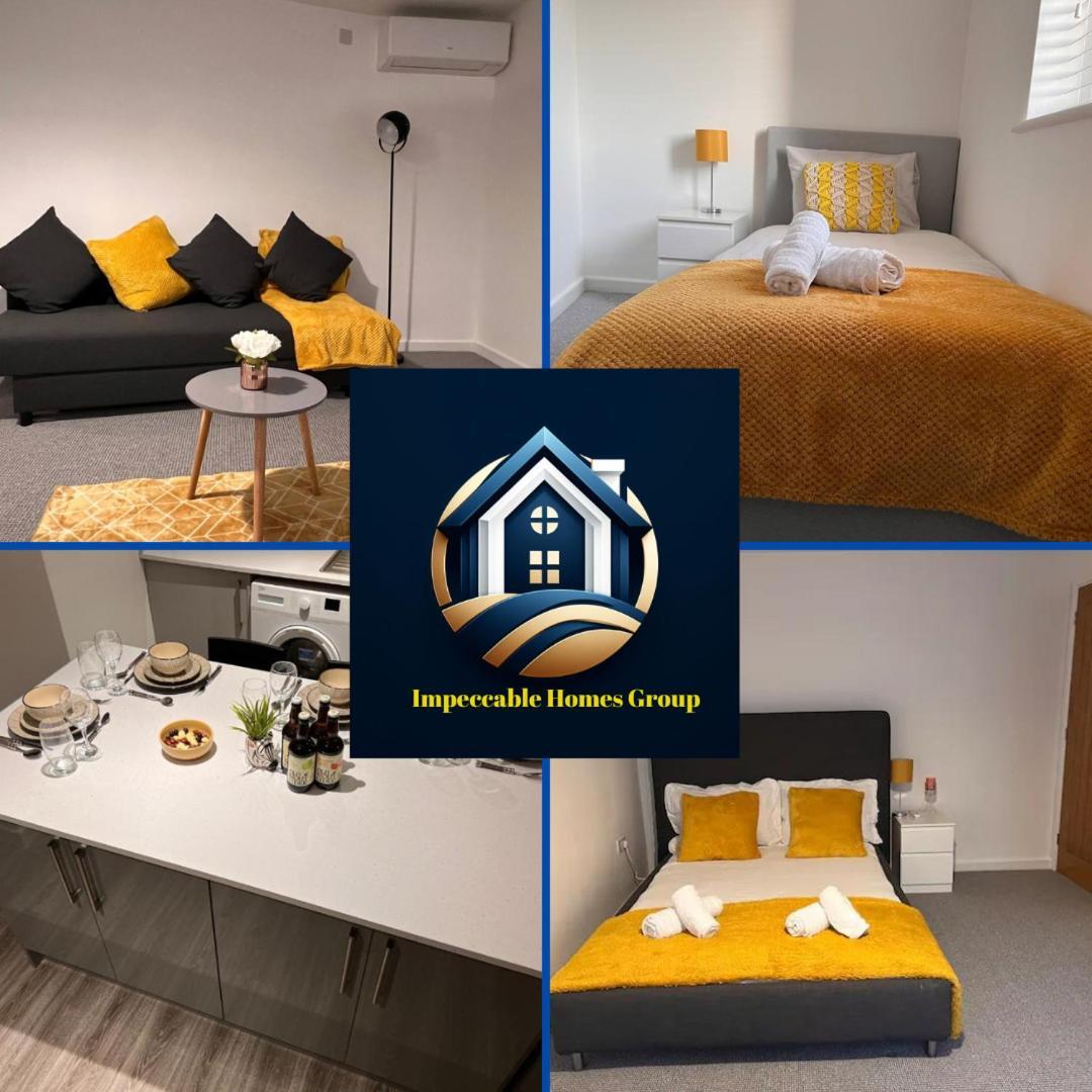 Апартаменты Superb Modern Flat In Northampton, Parking &Ev Экстерьер фото